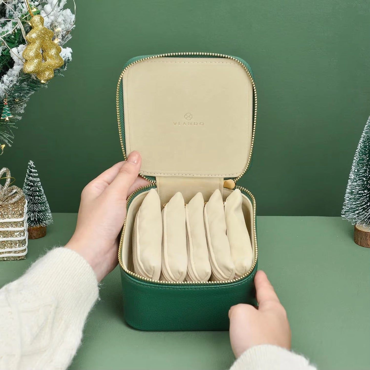 Organisateur de bijoux de voyage