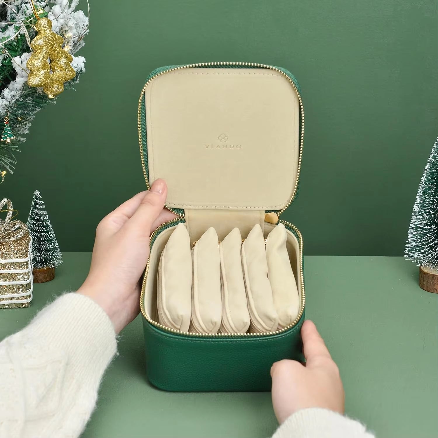 Organisateur de bijoux de voyage